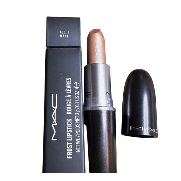M-A-C All I Want Frost Lipstick New in Box Discontinued Mariah Carey Collection - Picture 1 of 15